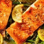 Baked Lemon Garlic Salmon