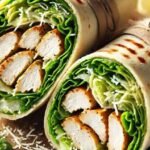 Chicken Caesar Salad Wrap