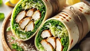 Chicken Caesar Salad Wrap