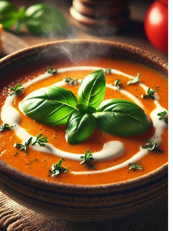 Creamy Tomato Basil Soup