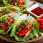 Spicy Turkey Lettuce Wraps