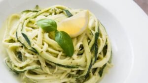 Zucchini Noodles with Pesto