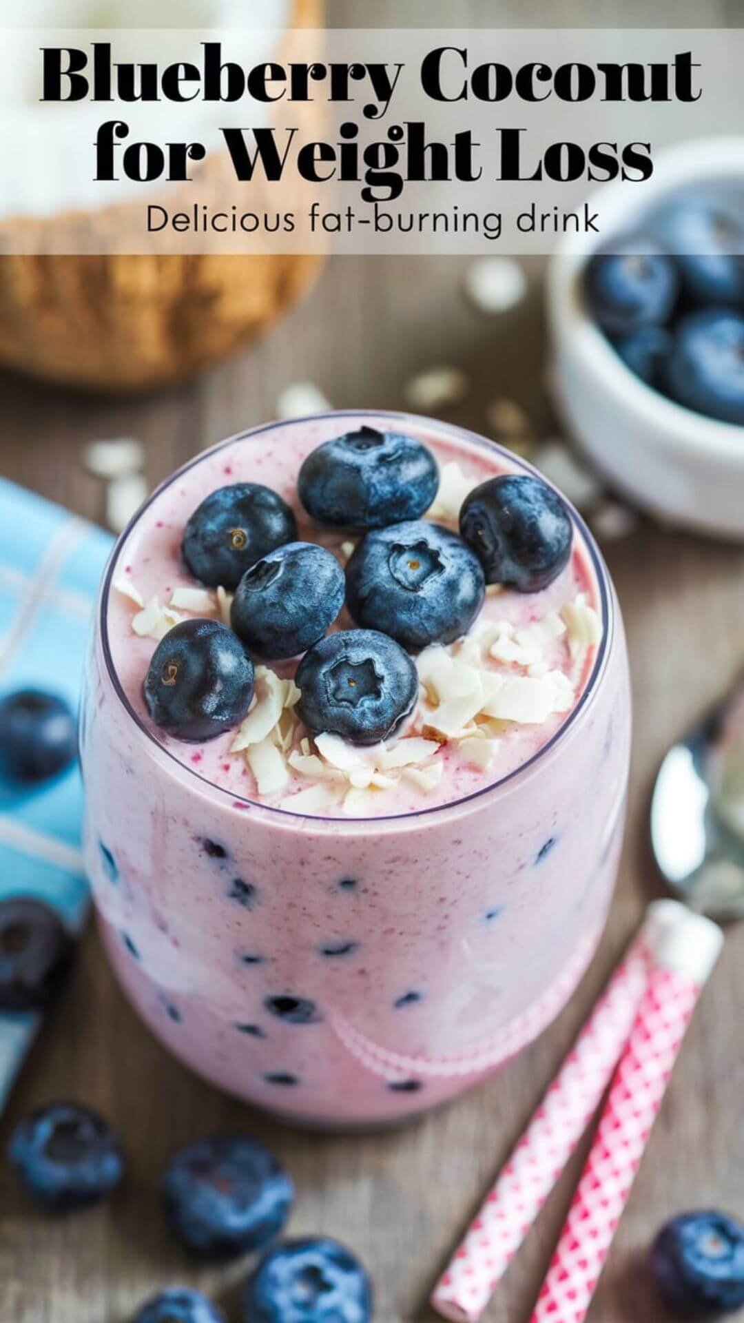 Try this Blueberry Coconut Smoothie for Weight Loss and enjoy a nutrient-packed, delicious blend that supports fat loss and gut health! Perfect for breakfast, post-workout, or a quick, healthy snack.