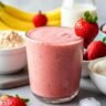 Strawberry Banana Protein Smoothie for Weight Loss