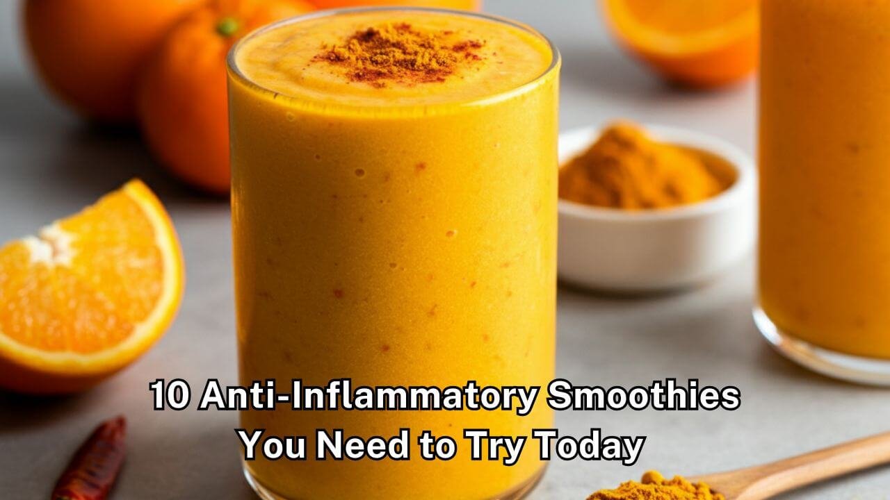 10 Anti-Inflammatory Smoothies You Need to Try Today