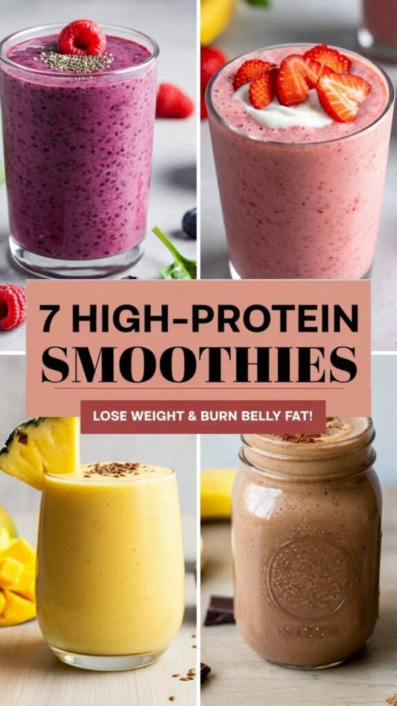 Best High-Protein Smoothie Recipes for Weight Loss