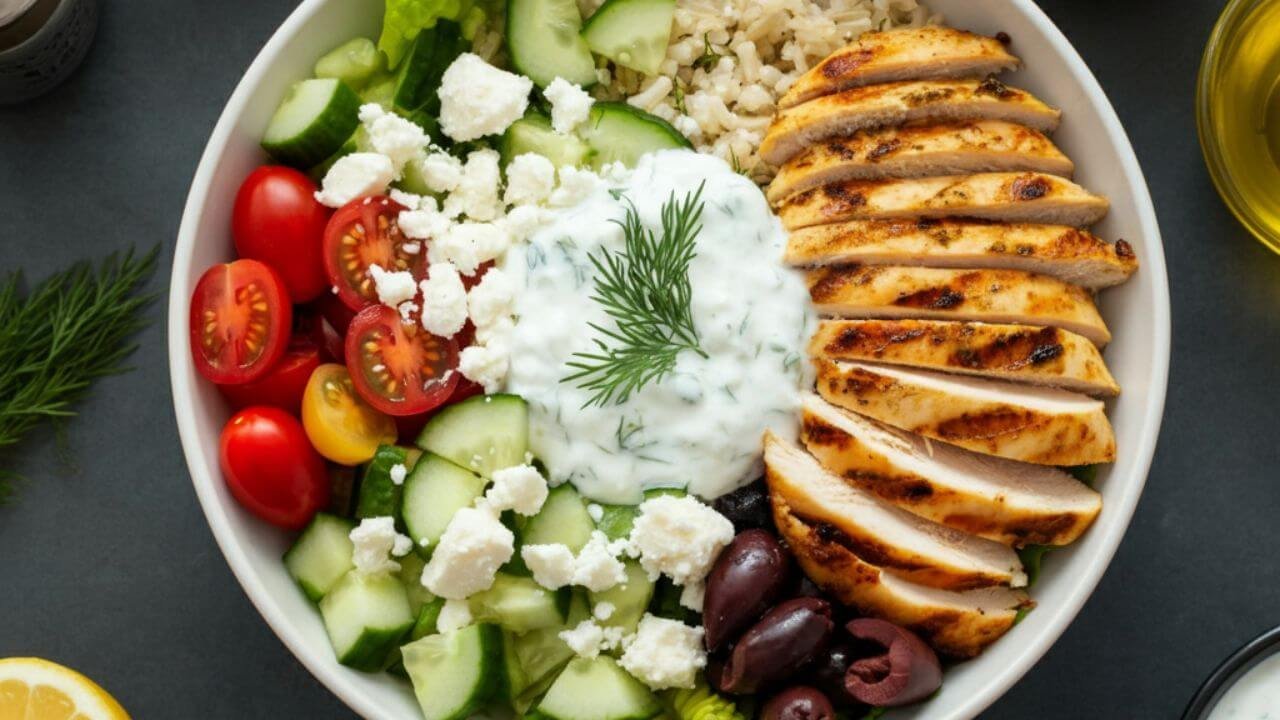 Greek Chicken Bowl Recipe