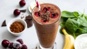 Chocolate Cherry Smoothie