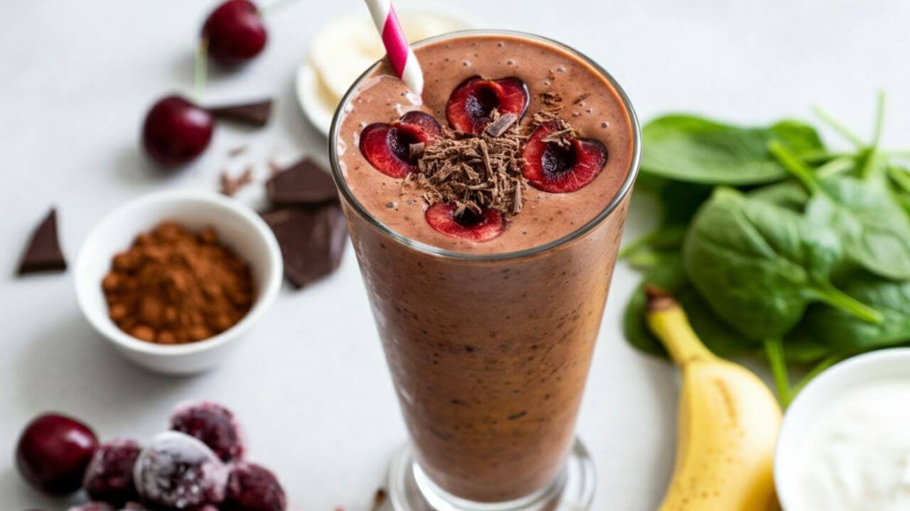Chocolate Cherry Smoothie