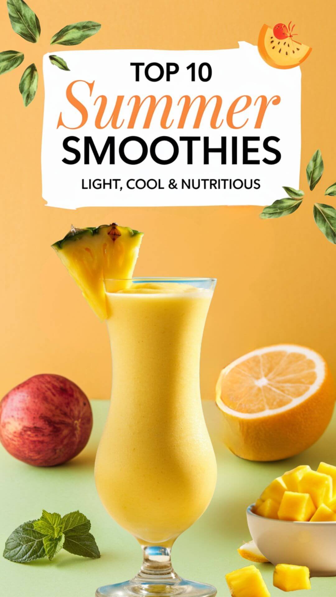 Top 10 Summer Smoothies to Beat the Heat