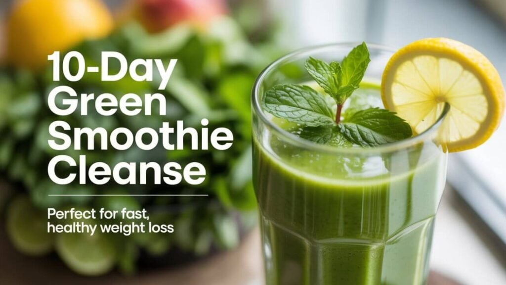 10-Day Green Smoothie Cleanse: Lose Up to 15 Pounds