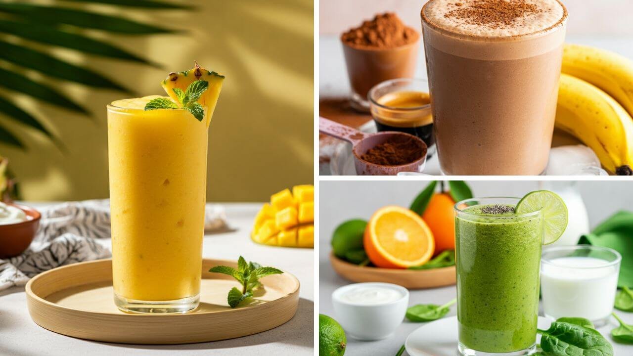 10 Protein Smoothie Recipes with 20g+ Protein Each