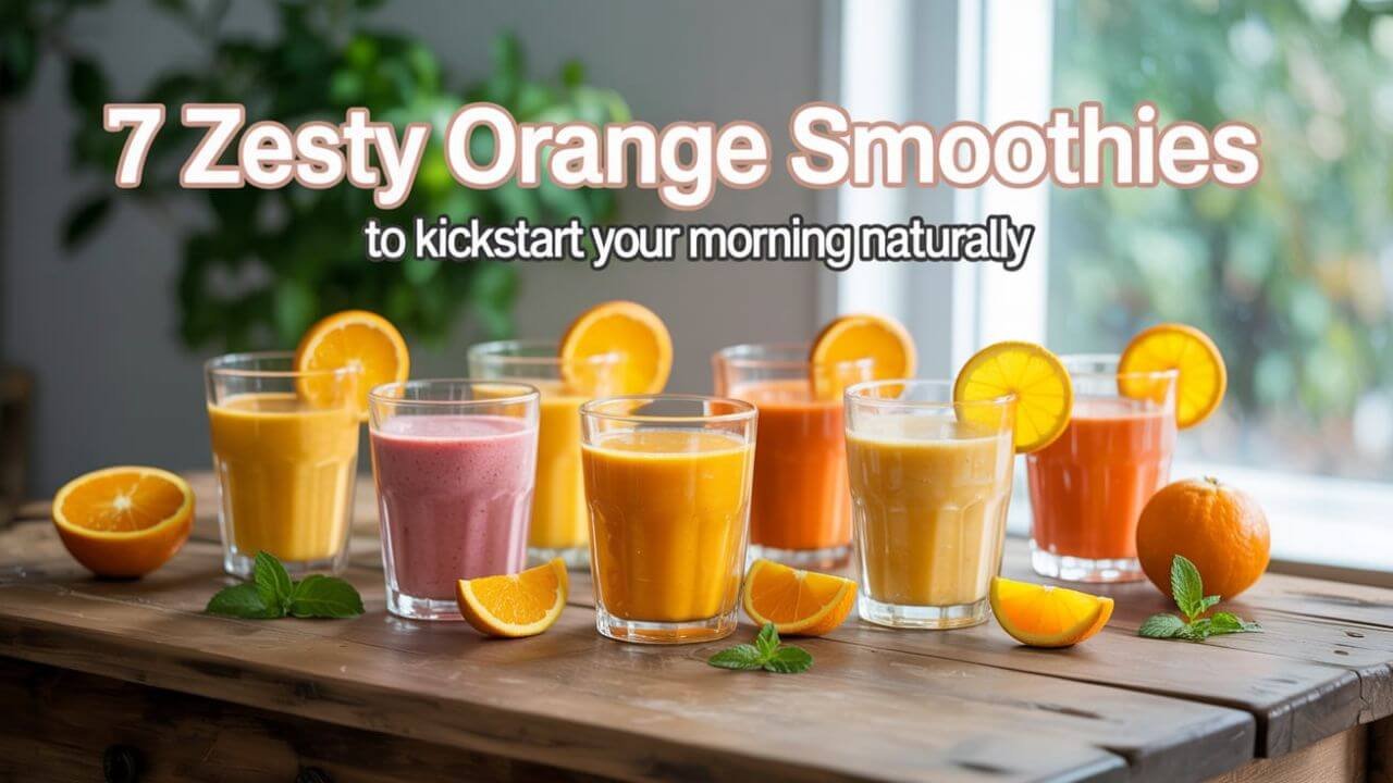 7 Zesty Orange Smoothies to Brighten Your Day