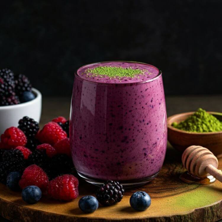 Berry Matcha Power Smoothie