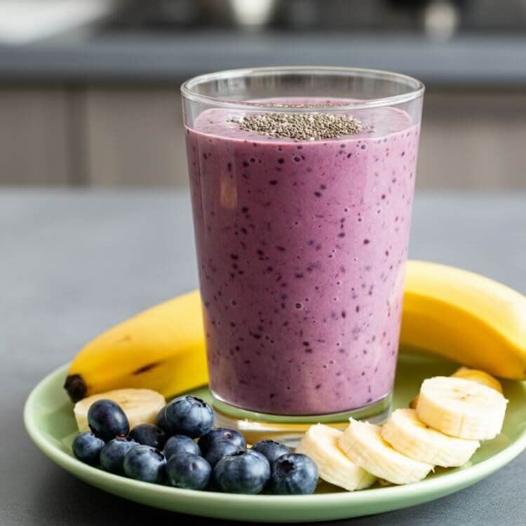 Blueberry Banana Smoothie