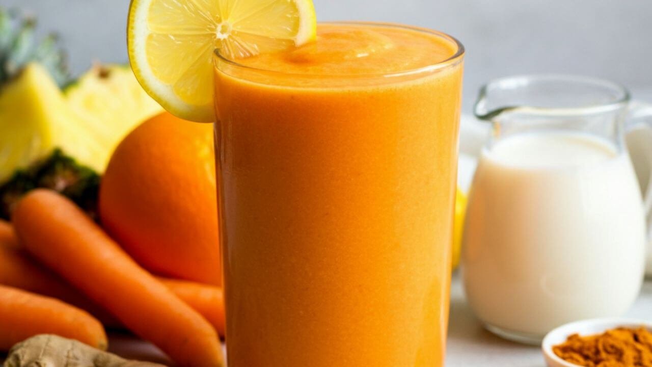 Carrot Ginger Detox Smoothie