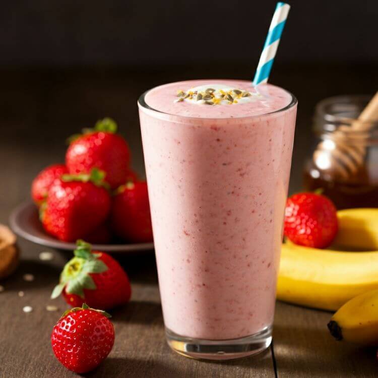 Classic Strawberry Banana Smoothie