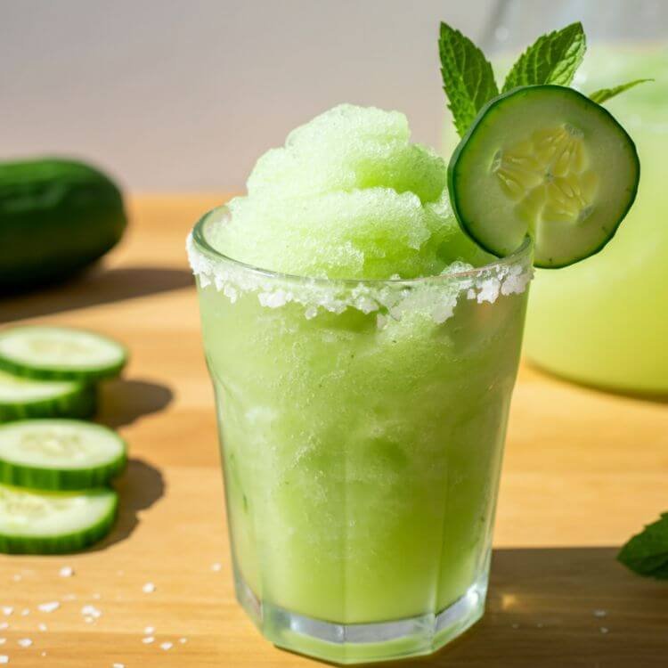Cucumber Lemonade Slushie