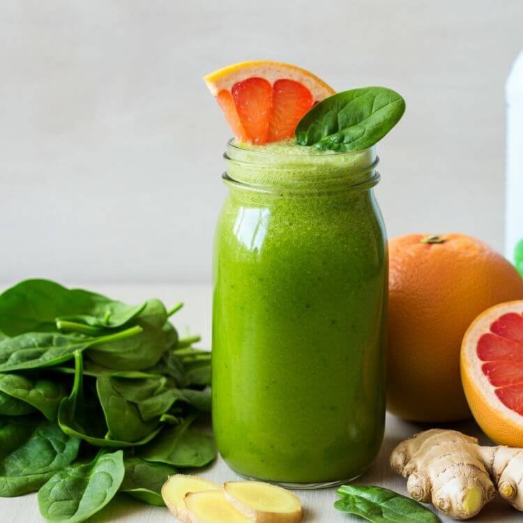 Ginger Green Glow Smoothie 