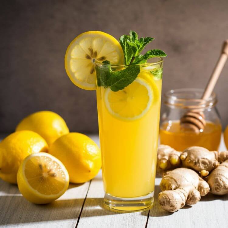 Ginger Lemonade Elixir