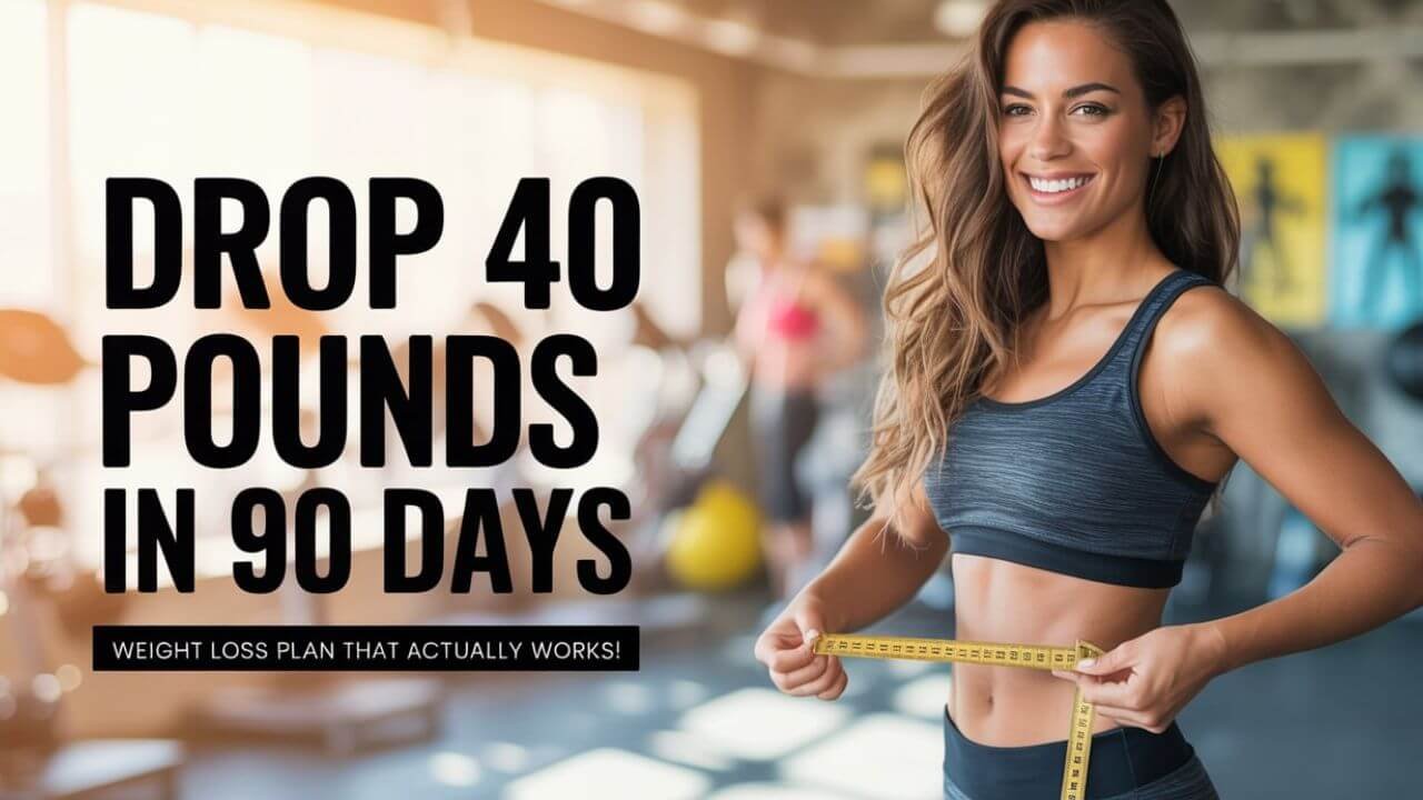 How to Lose 40 Pounds in 3 Months