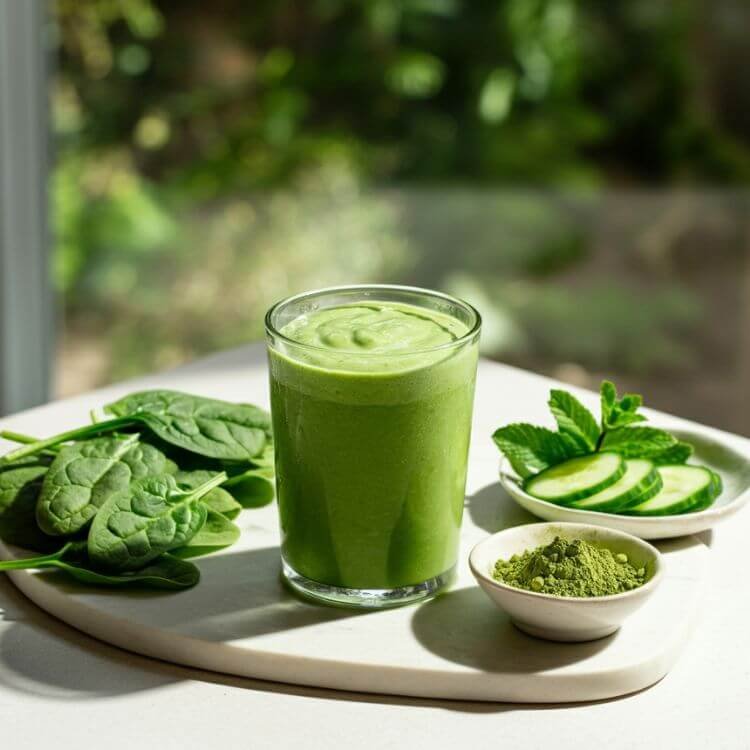 Matcha Mint Refresh Smoothie 