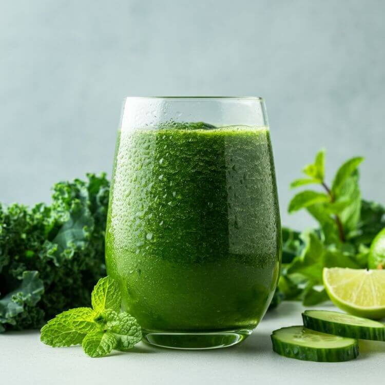 Minty Green Zest Smoothie 