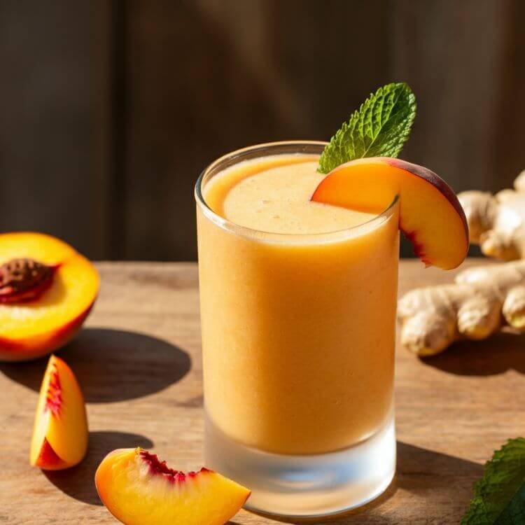 Peach Ginger Smoothie