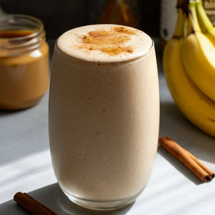 Peanut Butter Banana Protein Smoothie