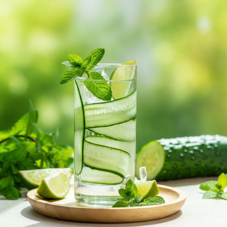 Refreshing Cucumber Mint Cooler