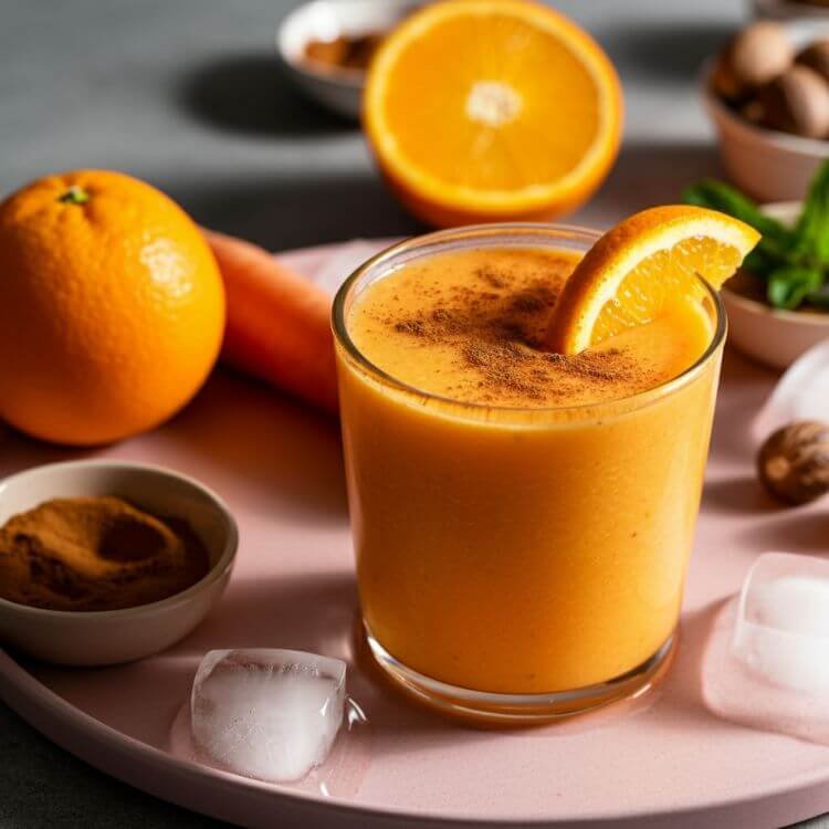 Spiced Orange-Carrot Smoothie