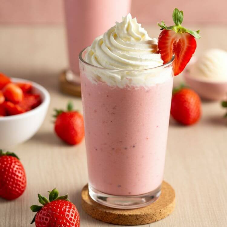 The Classic Strawberry Milkshake