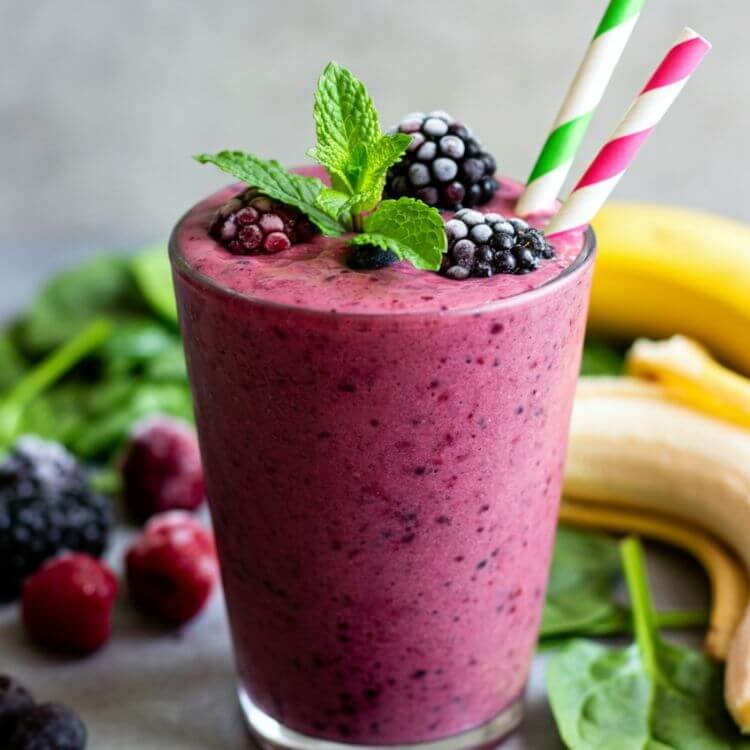 Tropical Berry Blast Smoothie