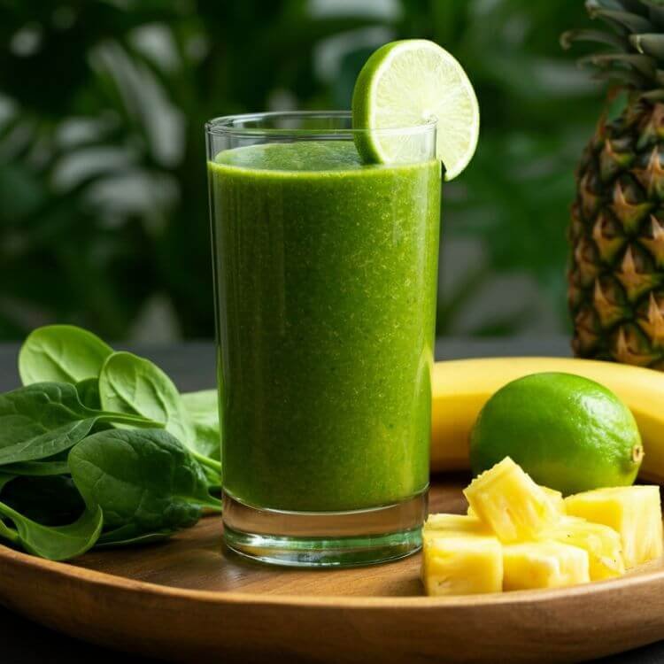 Tropical Spinach Smoothie