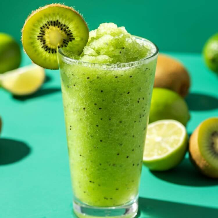 Zesty Kiwi Limeade Slushie
