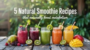 5 Smoothie Recipes to Boost Metabolism Naturally