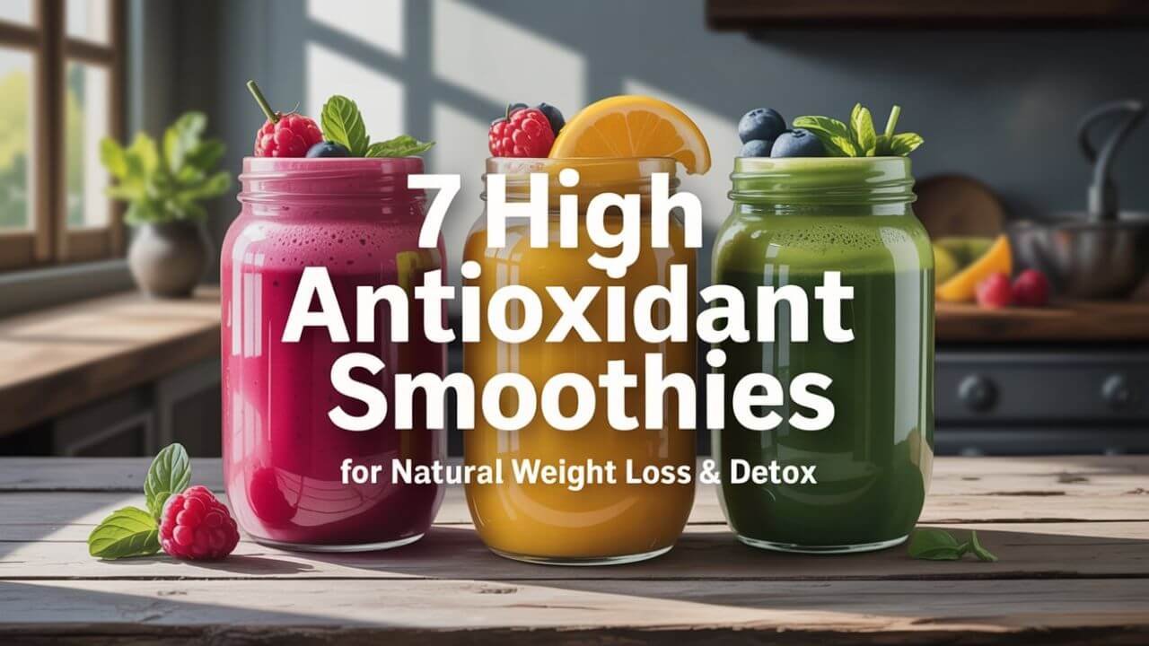 7 High Antioxidant Smoothies for Weight Loss