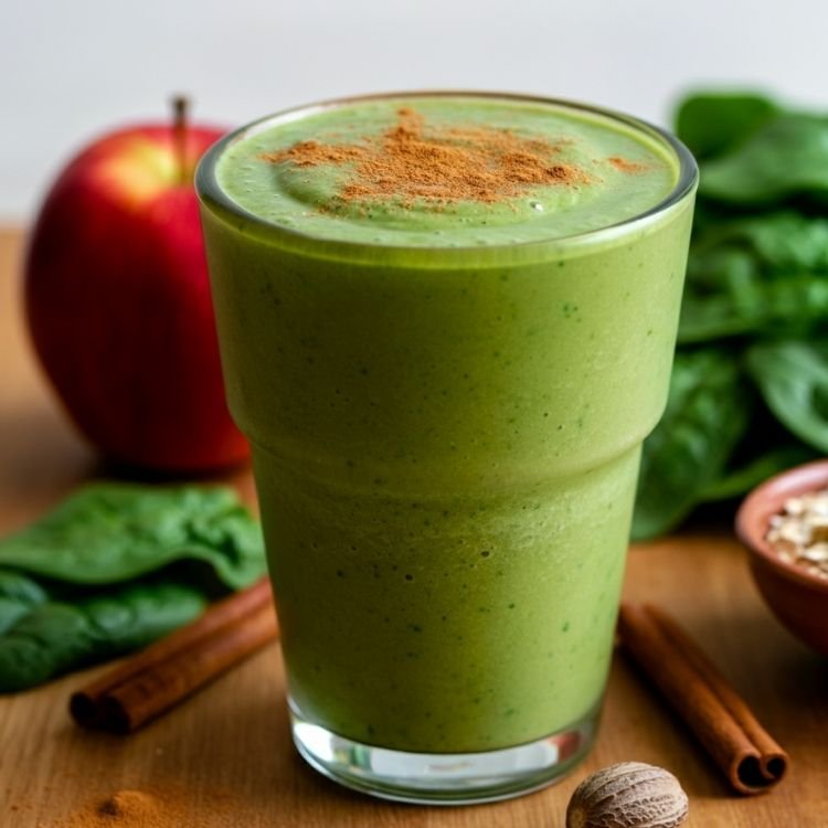Apple Pie Spinach Smoothie
