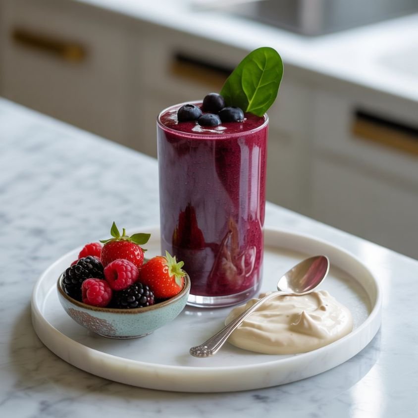 Berry and Spinach Blast 