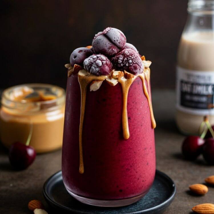 Cherry-Almond Recovery Smoothie
