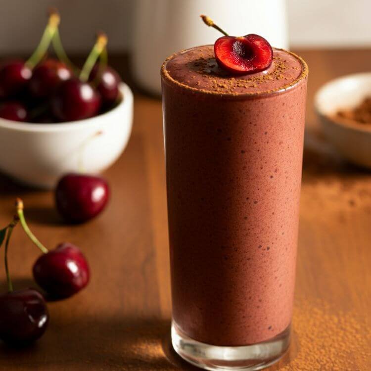 Chocolate Cherry Energy Smoothie