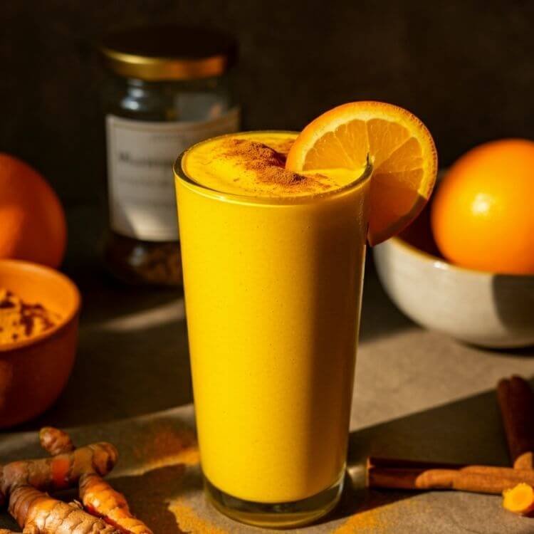 Golden Glow Turmeric Smoothie