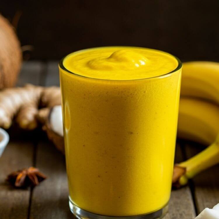 Golden Turmeric Bliss Smoothie 