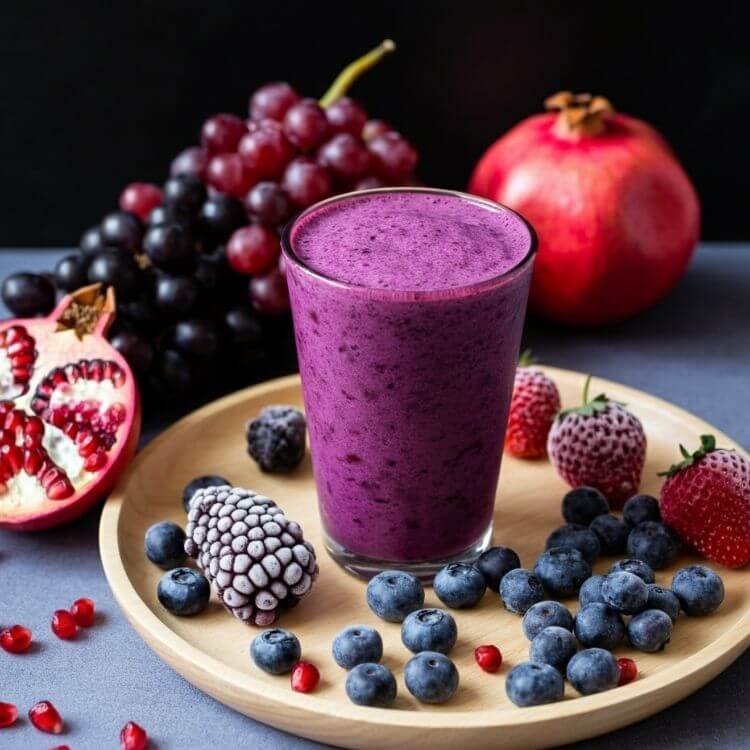 Grape Berry Antioxidant Smoothie