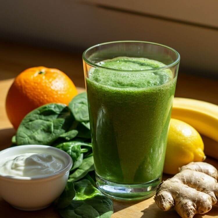 Green Glow Citrus Smoothie