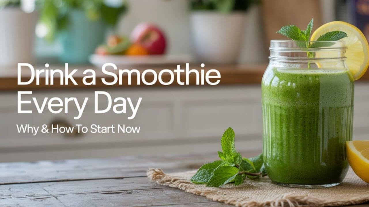 How to Start Drinking Smoothies Every Day