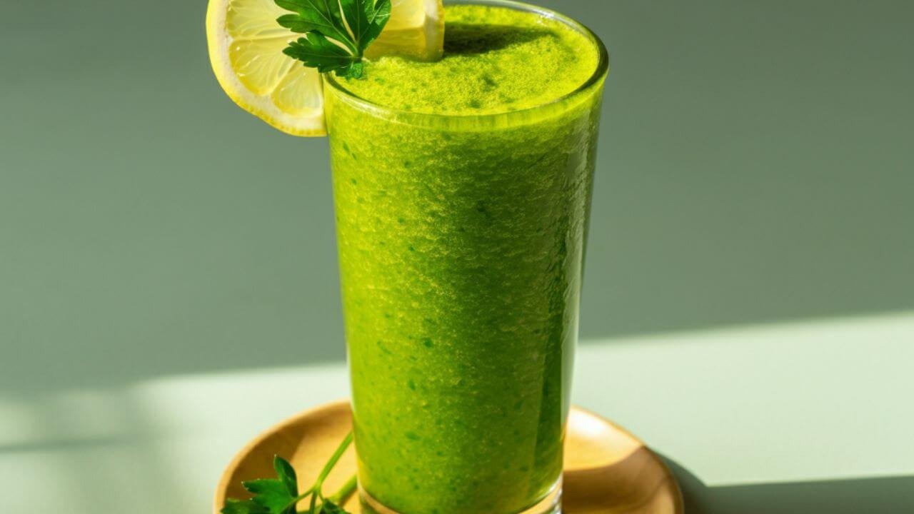 Lemon Parsley Detox Smoothie
