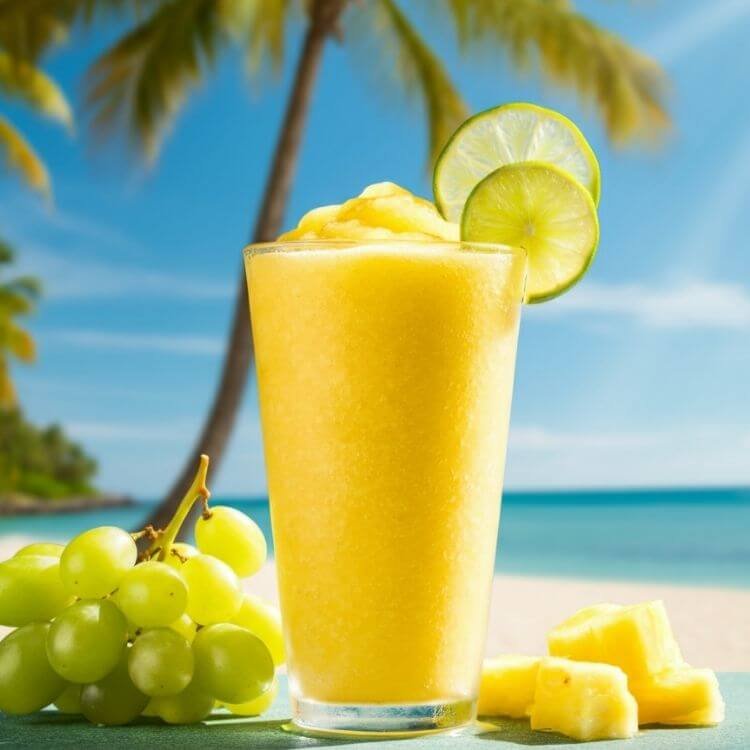 Tropical Grape-Pineapple Smoothie