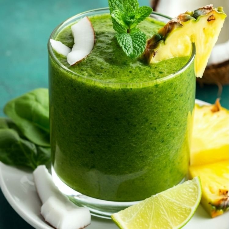 Tropical Spinach Smoothie