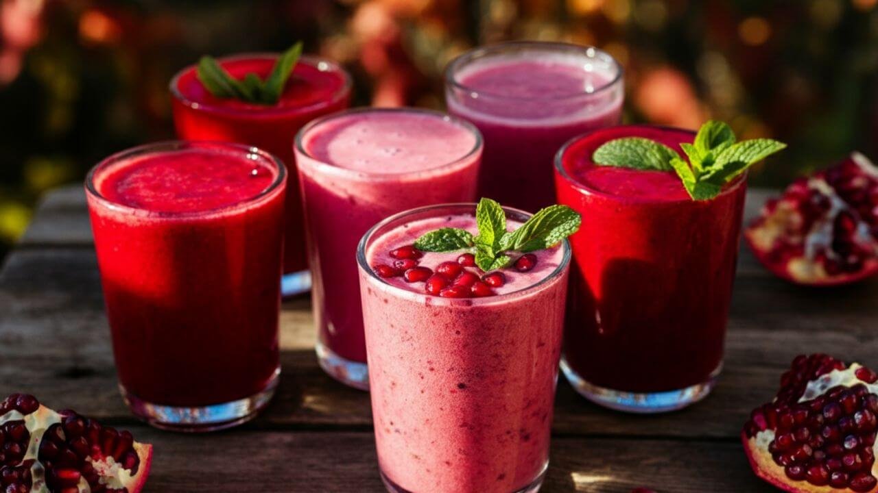 5 Pomegranate Smoothies for a Colorful Autumn